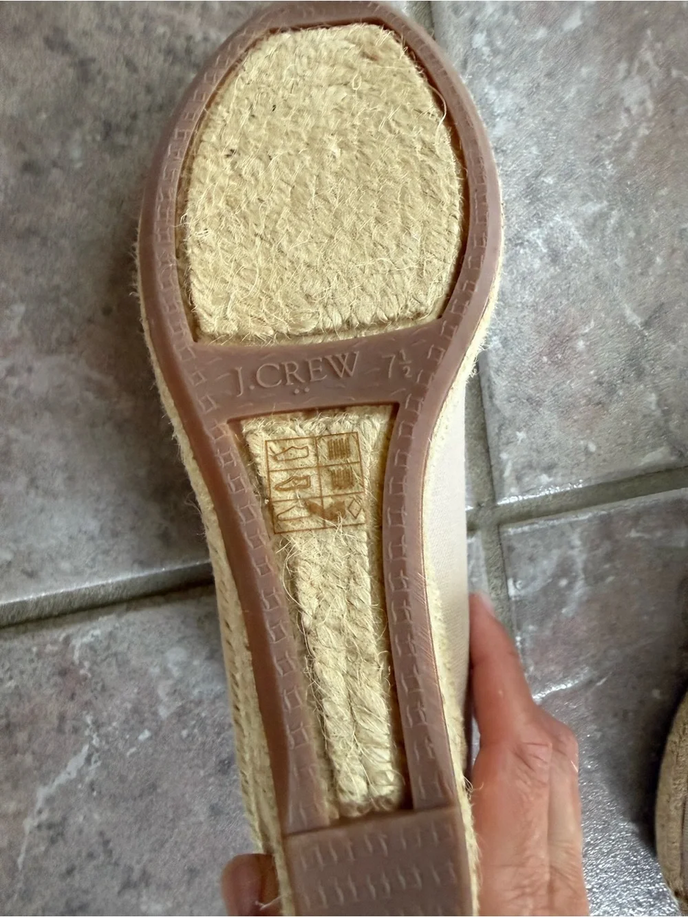 J.Crew Factory Canvas Espadrille Wedges in 